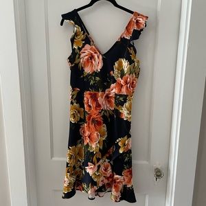 Floral Ruffle Dress